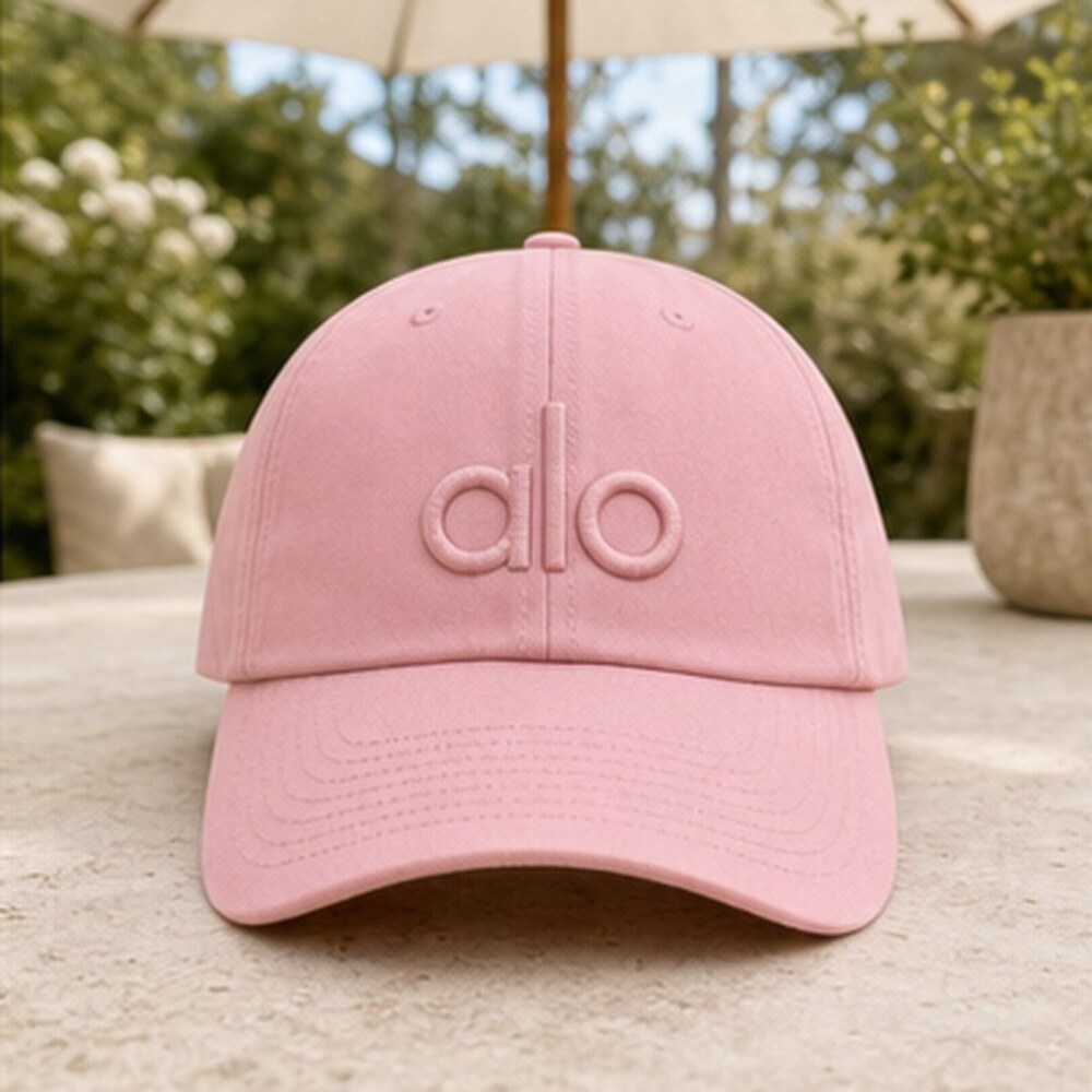 Alo Yoga Pink Baseball Cap Tennis Golf Yoga Hat